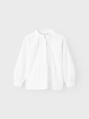 NMFTERINA Shirts - Bright White