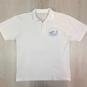 North Shirts Cairns Great Barrier Reef Mens Polo Shirt Size L-XL Approx