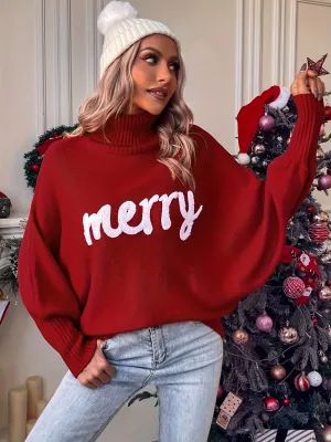 Nova | Merry Christmas Turtleneck