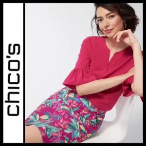 NWT Chico’s Zenergy UPF Neema Floral Skort