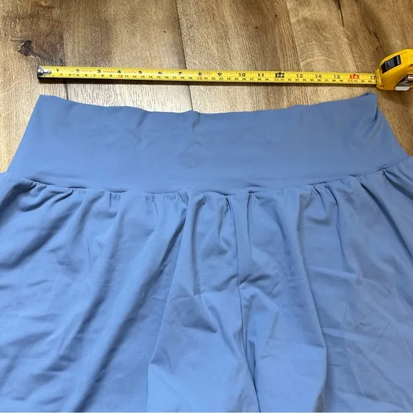 NWT Halara High Waisted Back &amp; Side Pocket Yoga Shorts Longer Length 5” Size 2X