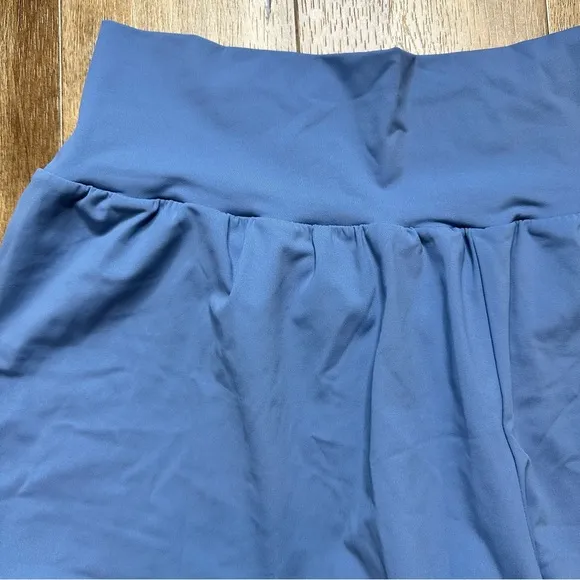 NWT Halara High Waisted Back &amp; Side Pocket Yoga Shorts Longer Length 5” Size 2X