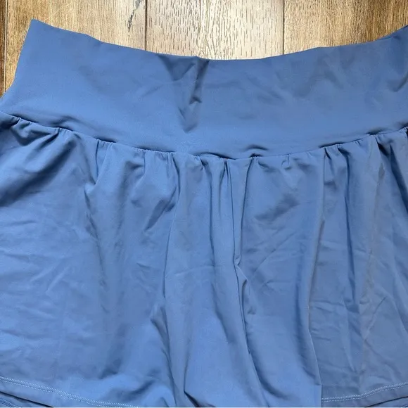 NWT Halara High Waisted Back &amp; Side Pocket Yoga Shorts Longer Length 5” Size 2X