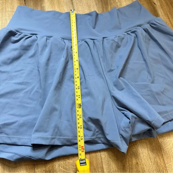 NWT Halara High Waisted Back &amp; Side Pocket Yoga Shorts Longer Length 5” Size 2X