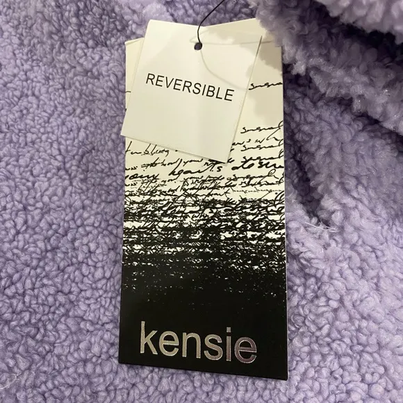 NWT Kensie Faux Fur Oversized Teddy Coat Size Medium