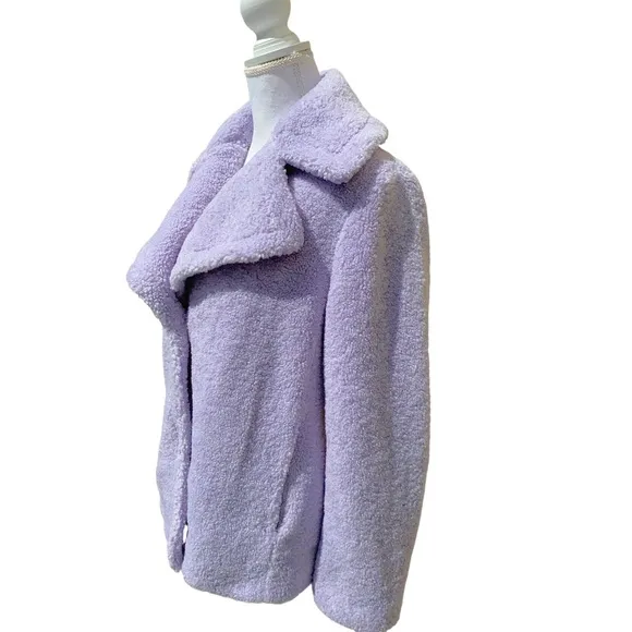NWT Kensie Faux Fur Oversized Teddy Coat Size Medium