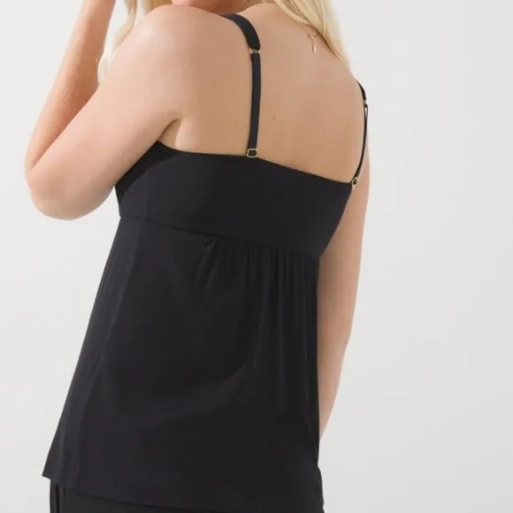 NWT Soma COOL NIGHTS Lace Cami &amp; Lace Trim Pajama Shorts
