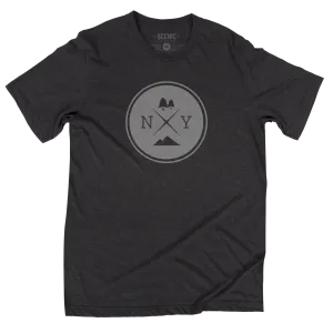 NY Logo Tee | Unisex | Dark Grey Heather