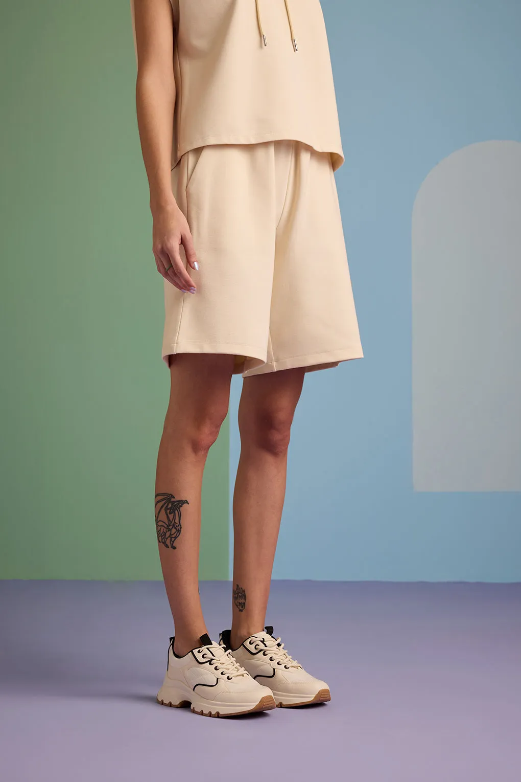 OH SO COOL-SHORTS - Buttermilk