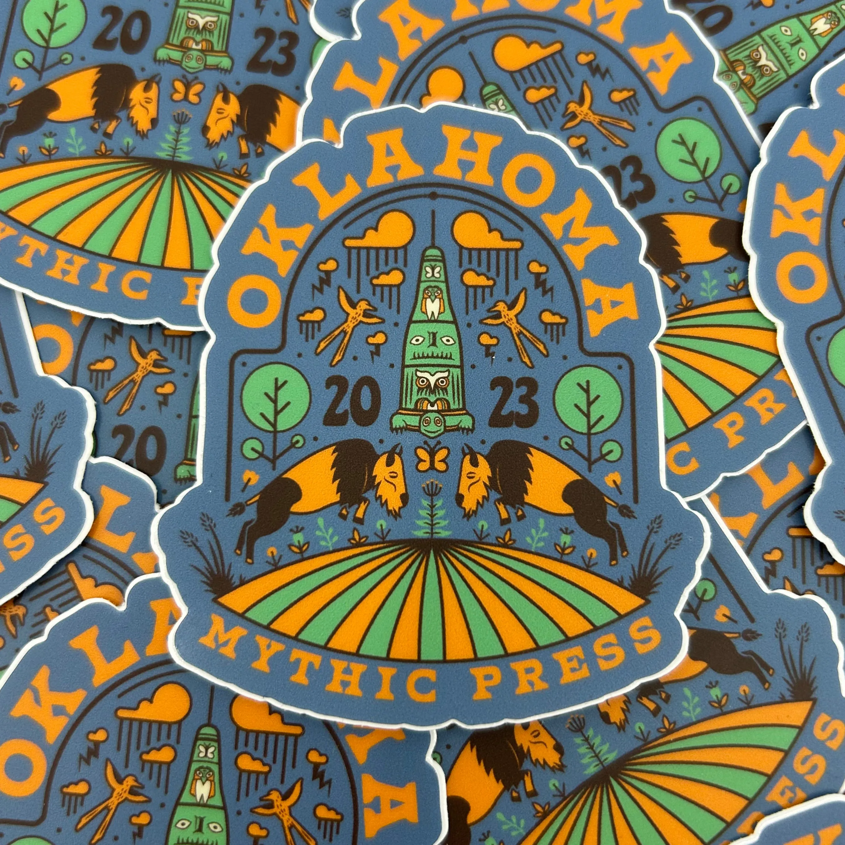 Oklahoma Series Sticker - Totem