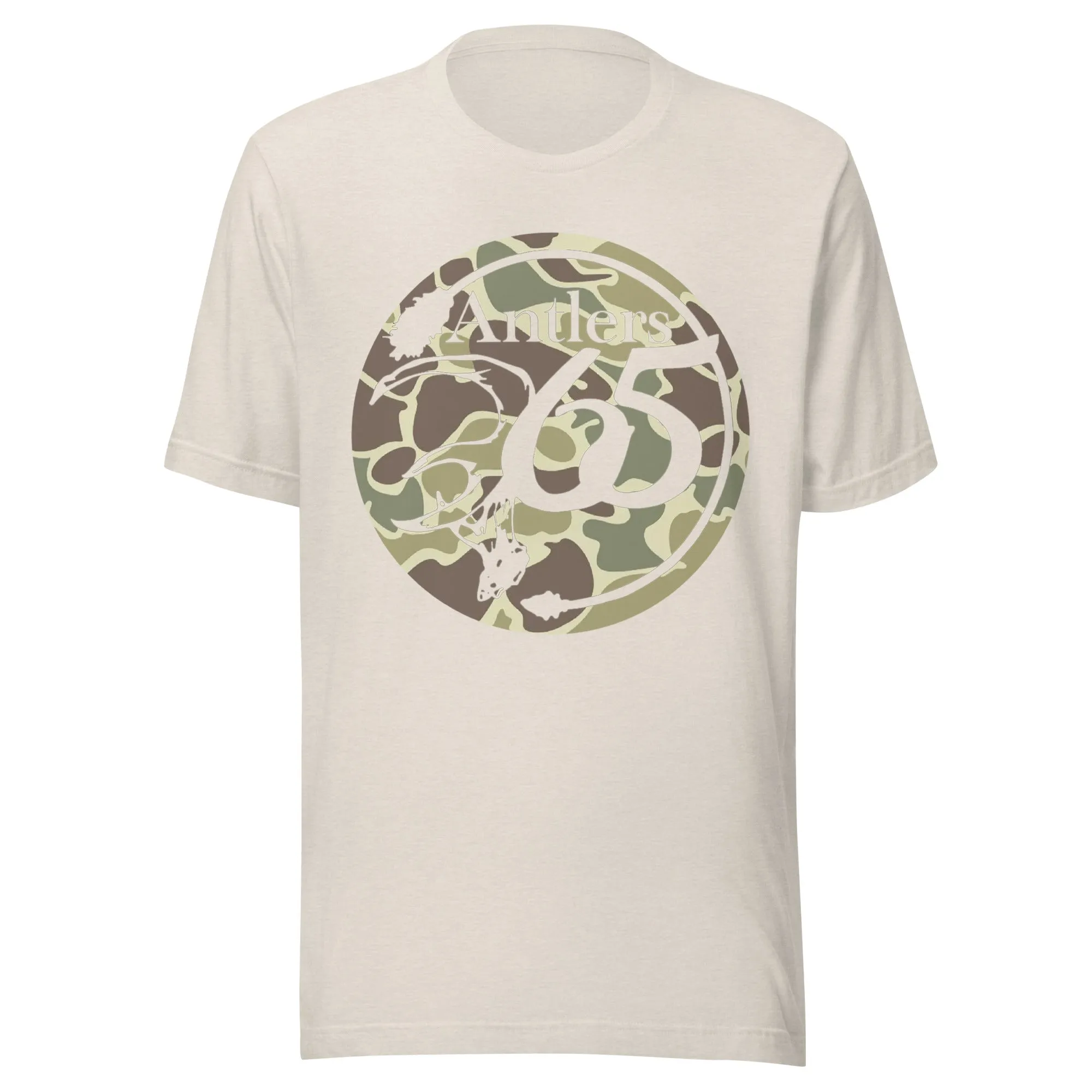 Old School Camo Antlers 365 TShirt