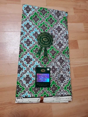 Original African Cotton Wrapper Fabric Holland Imported