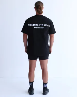 Oversized Club Tee - Black