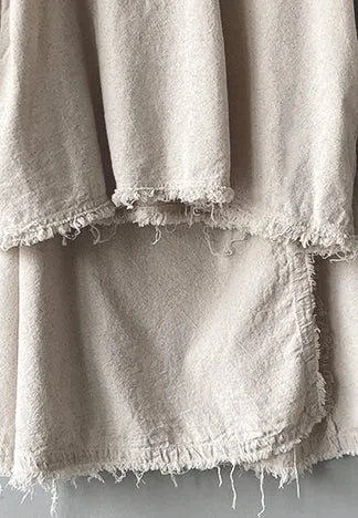 OVERSIZED JUMPER RAW HEAVY COTTON