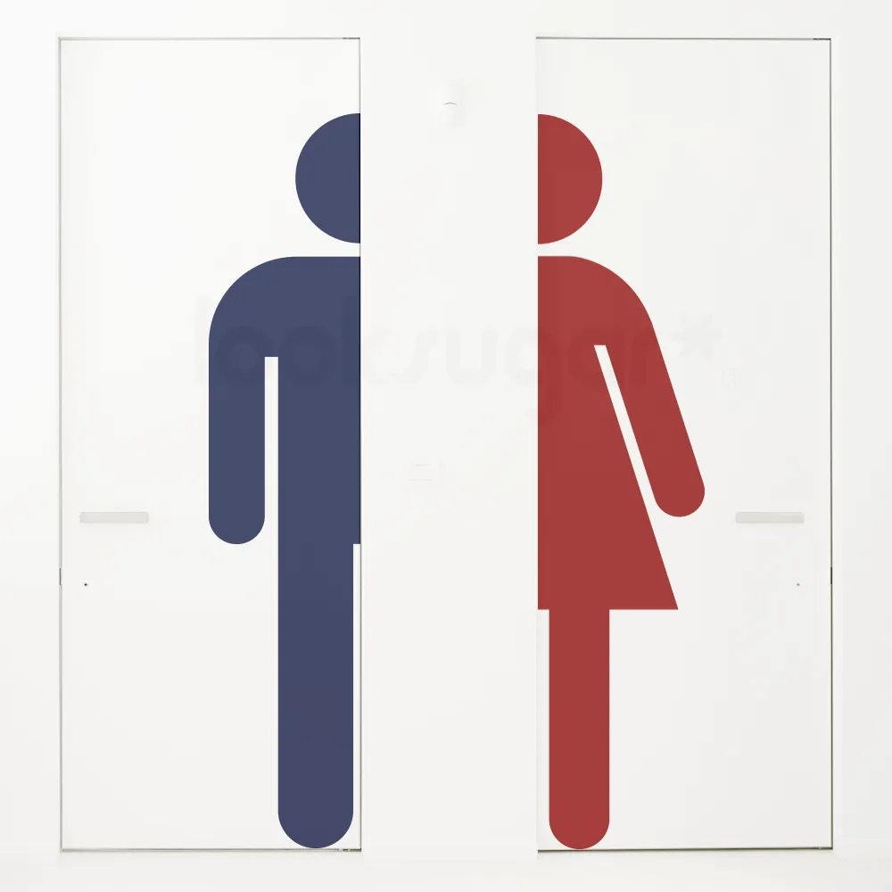 OVERSIZED RESTROOM DECALS