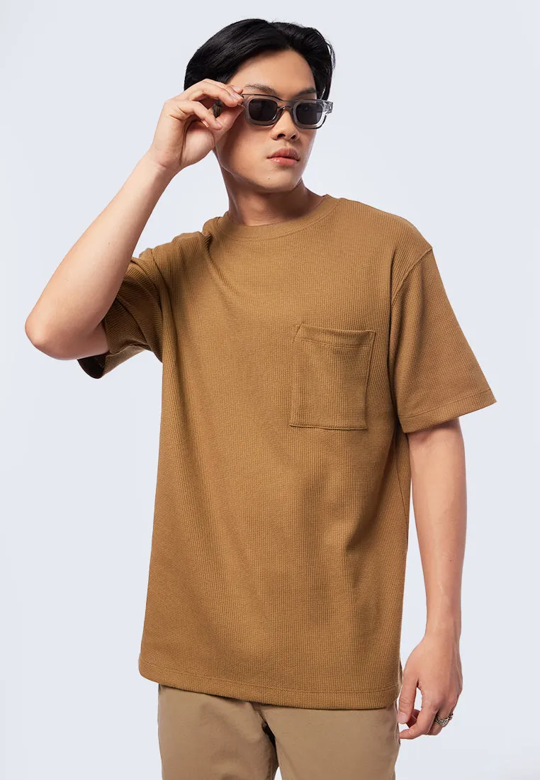 Oversized Textured T-Shirt