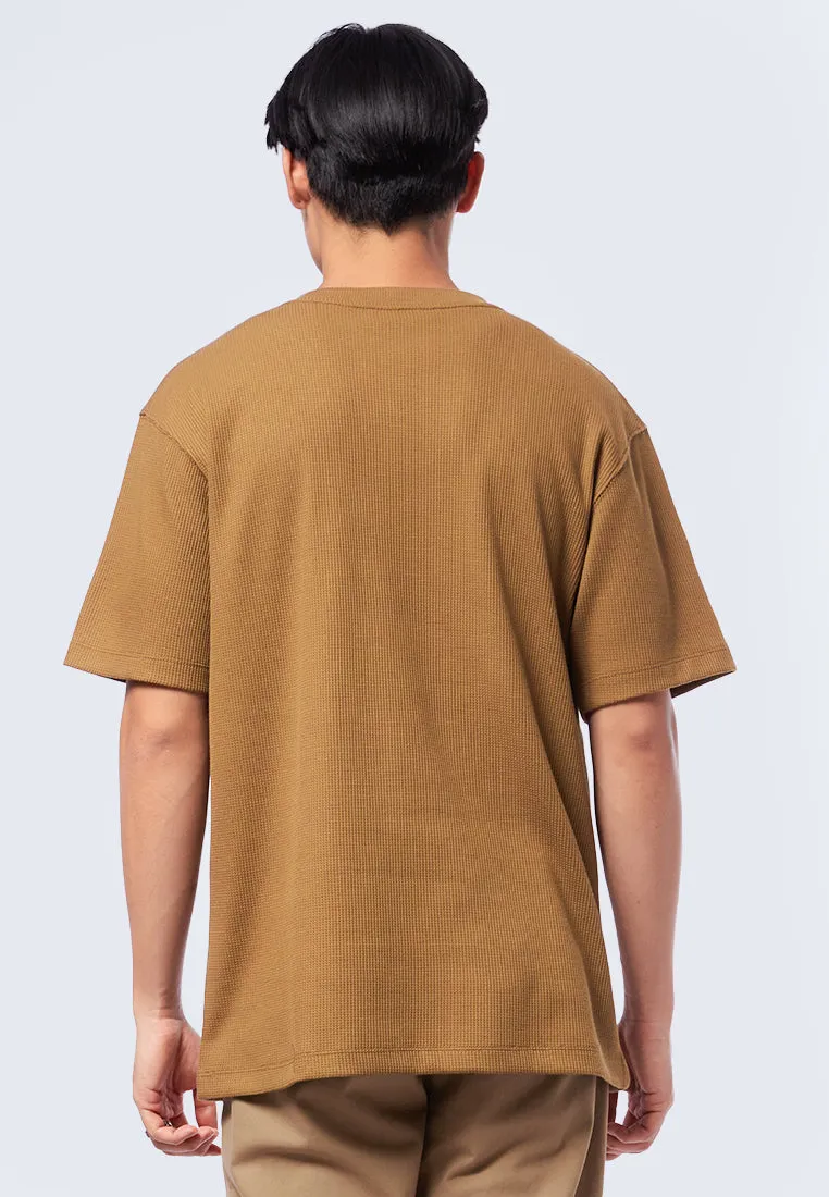 Oversized Textured T-Shirt