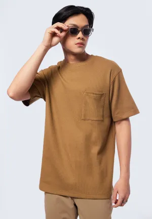 Oversized Textured T-Shirt