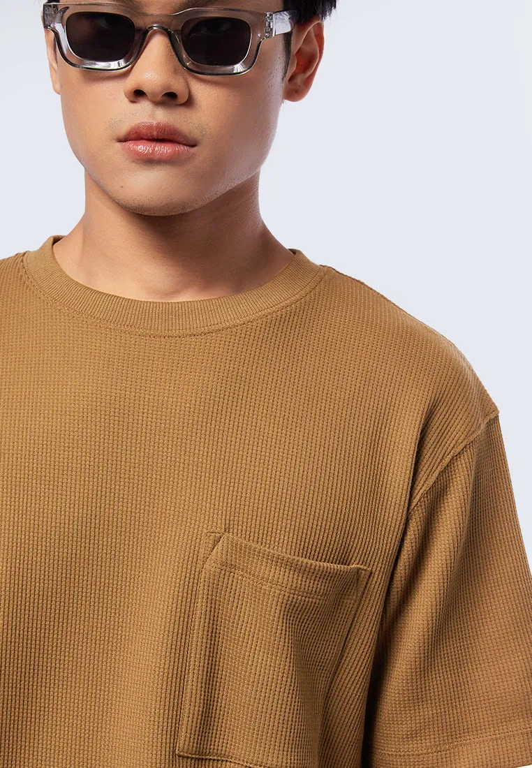 Oversized Textured T-Shirt