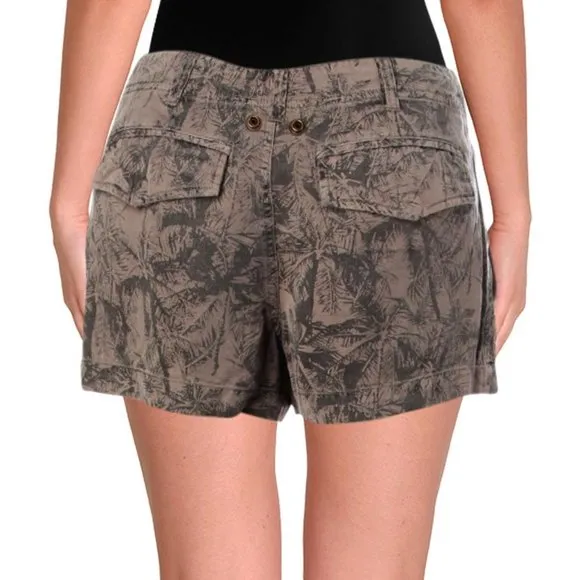 Pam &amp; Gela NWT Tencel Palm Tree Shorts