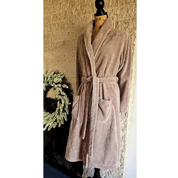 Parachute Robe, Classic 100% Turkish Cotton Robe, Haze, Sz M