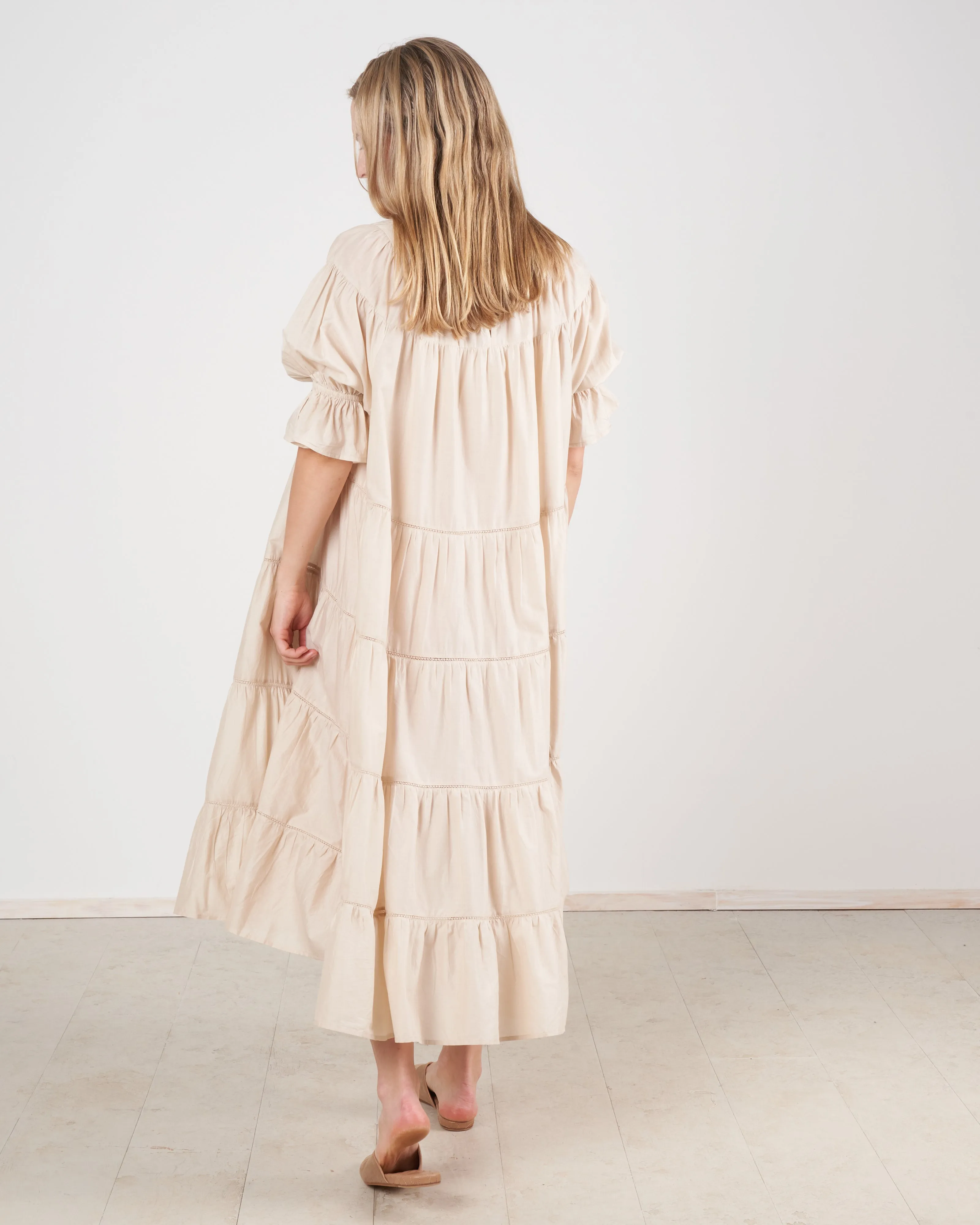 paradis dress - light beige