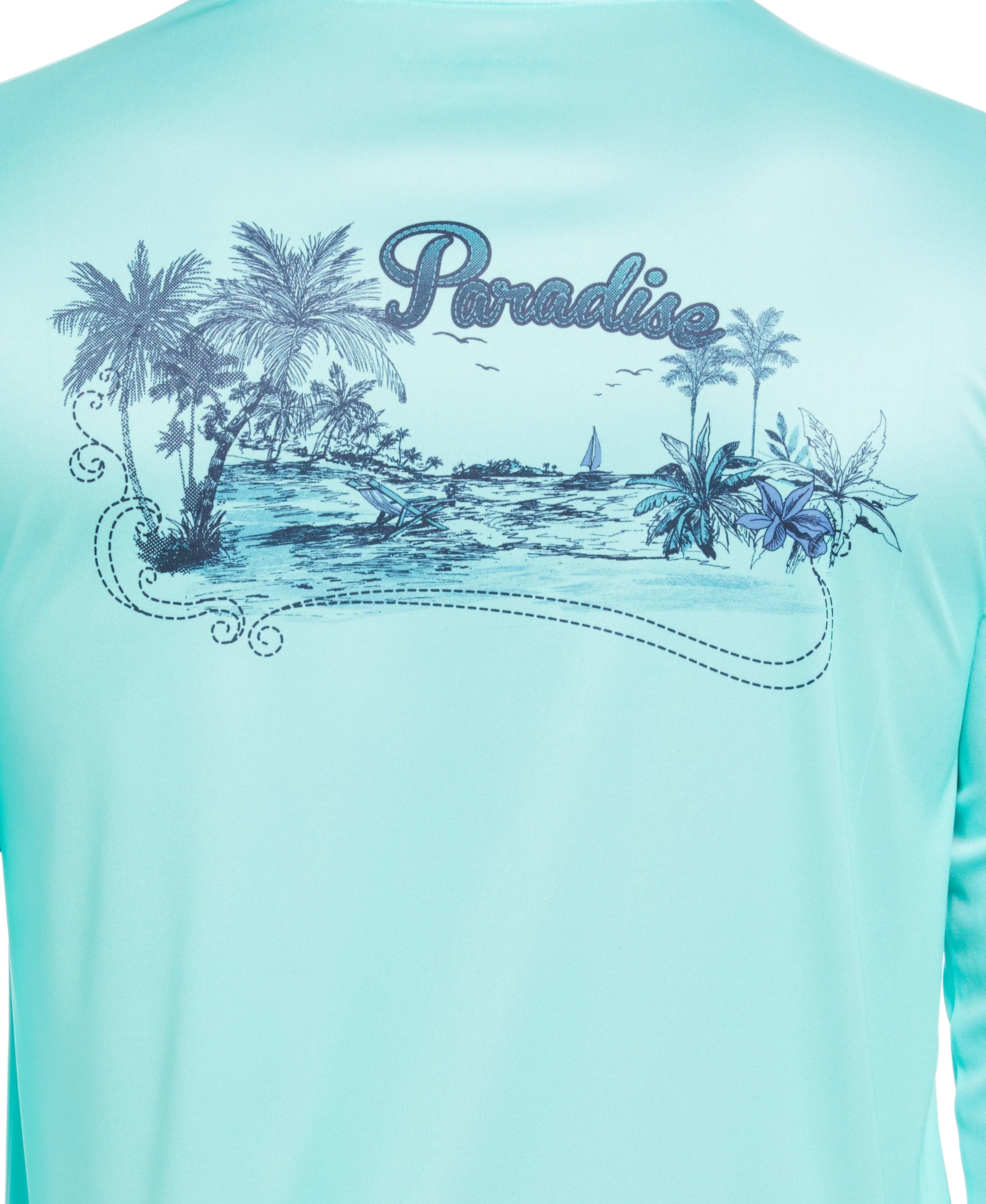 Paradise Print Sun Protection Shirt