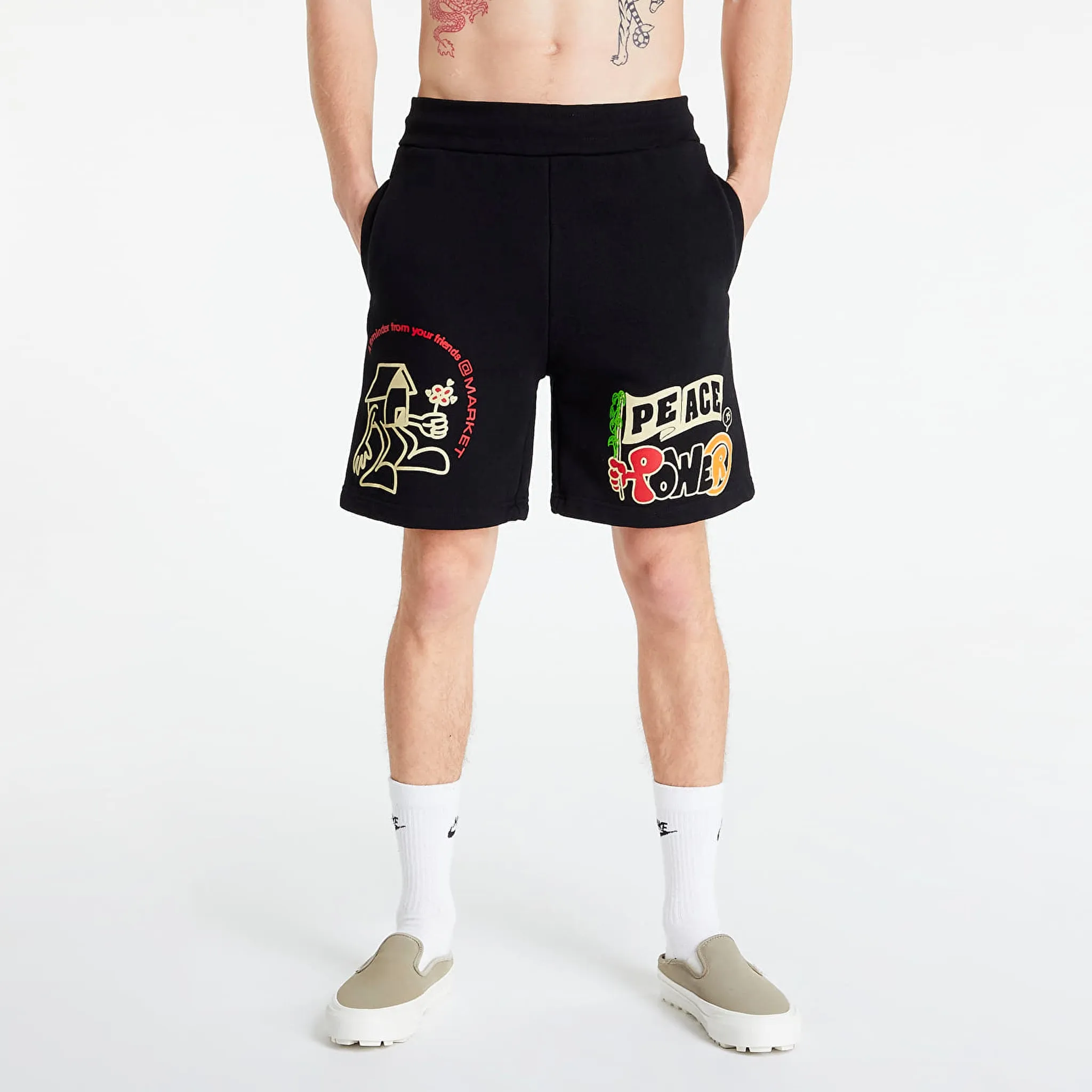 Peace And Power Sweatshorts