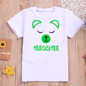 Personalised Bear Design T-shirt