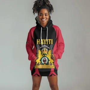 Personalised First Empire Of Haiti Hoodie Dress Coat Of Arms Sporty Style LT15