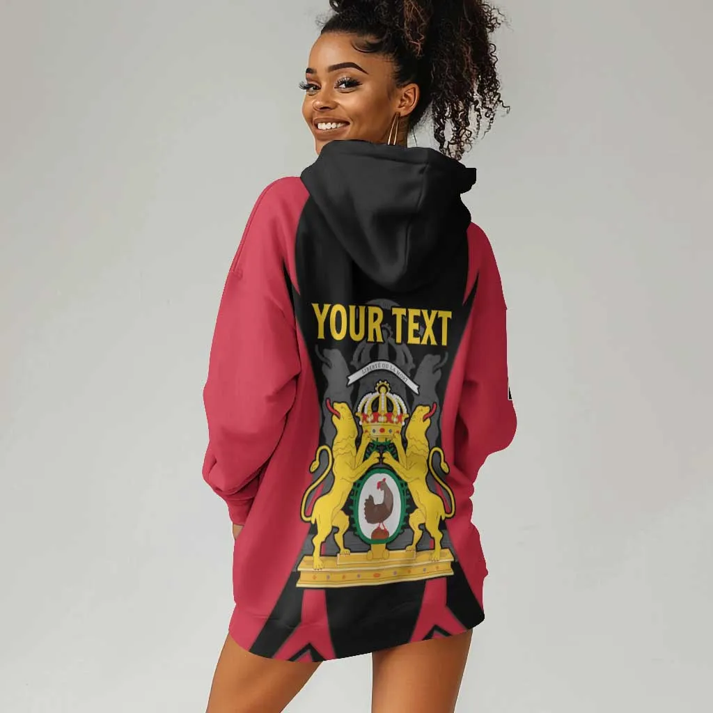 Personalised First Empire Of Haiti Hoodie Dress Coat Of Arms Sporty Style LT15