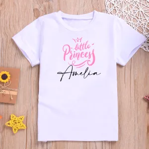 Personalised Little Princess T-shirt