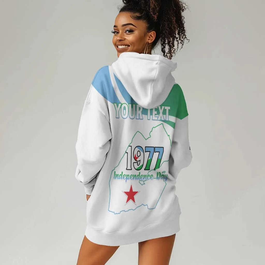 Personalized Happy Djibouti Hoodie Dress Independence Day LT15