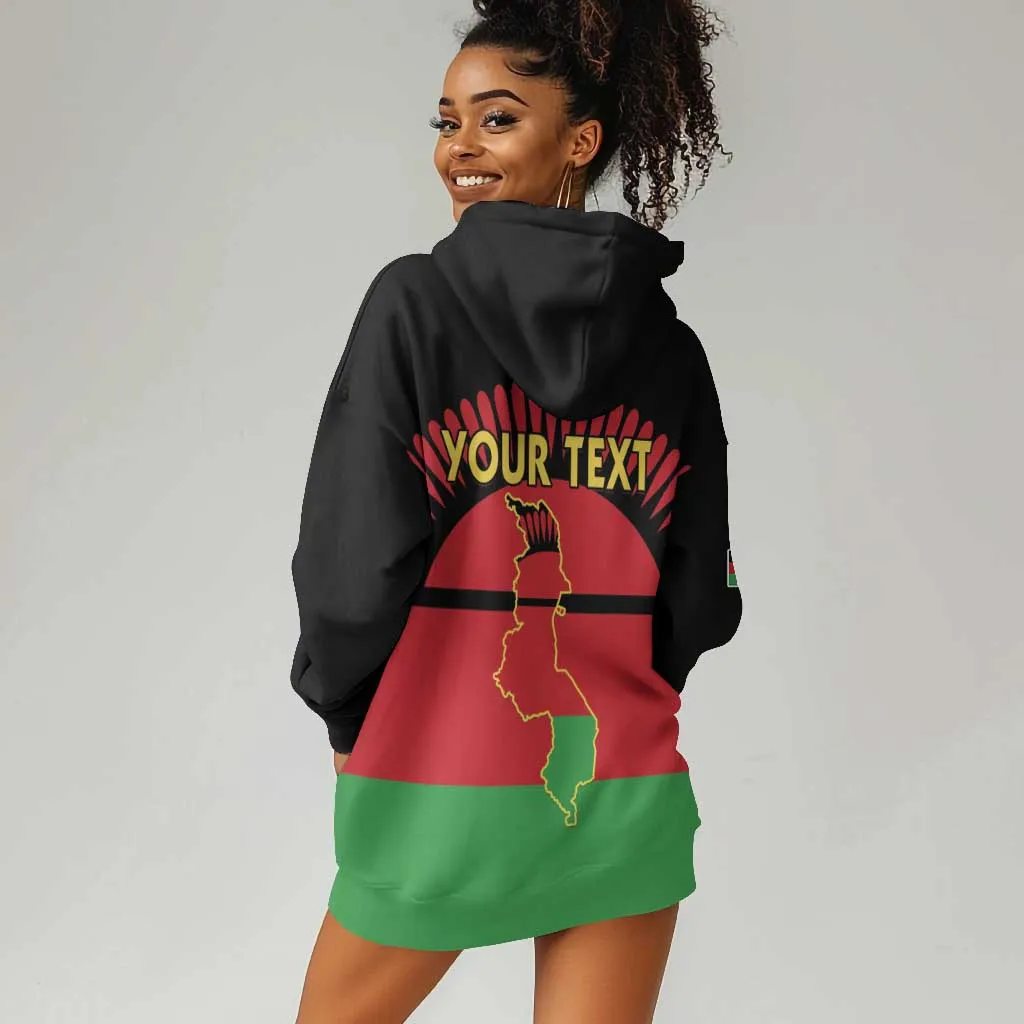 Personalized Happy Malawi Independence Day Hoodie Dress LT15