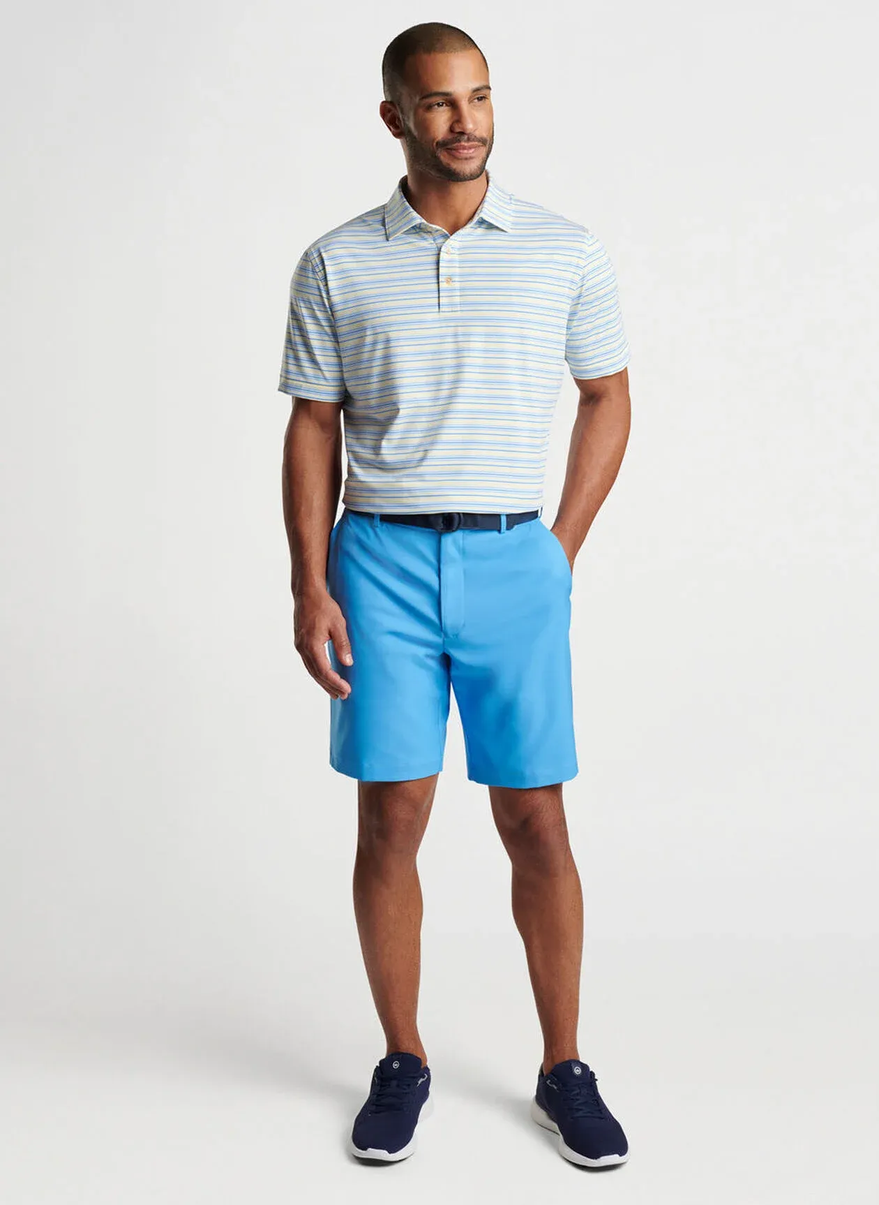 Peter Millar Mens Classic Fit Salem Performance Short - LIBERTY BLUE