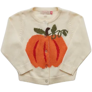 Pink Chicken Pumpkin Girls Gia Sweater