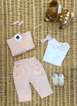 Pois Bodysuit - Light Pink