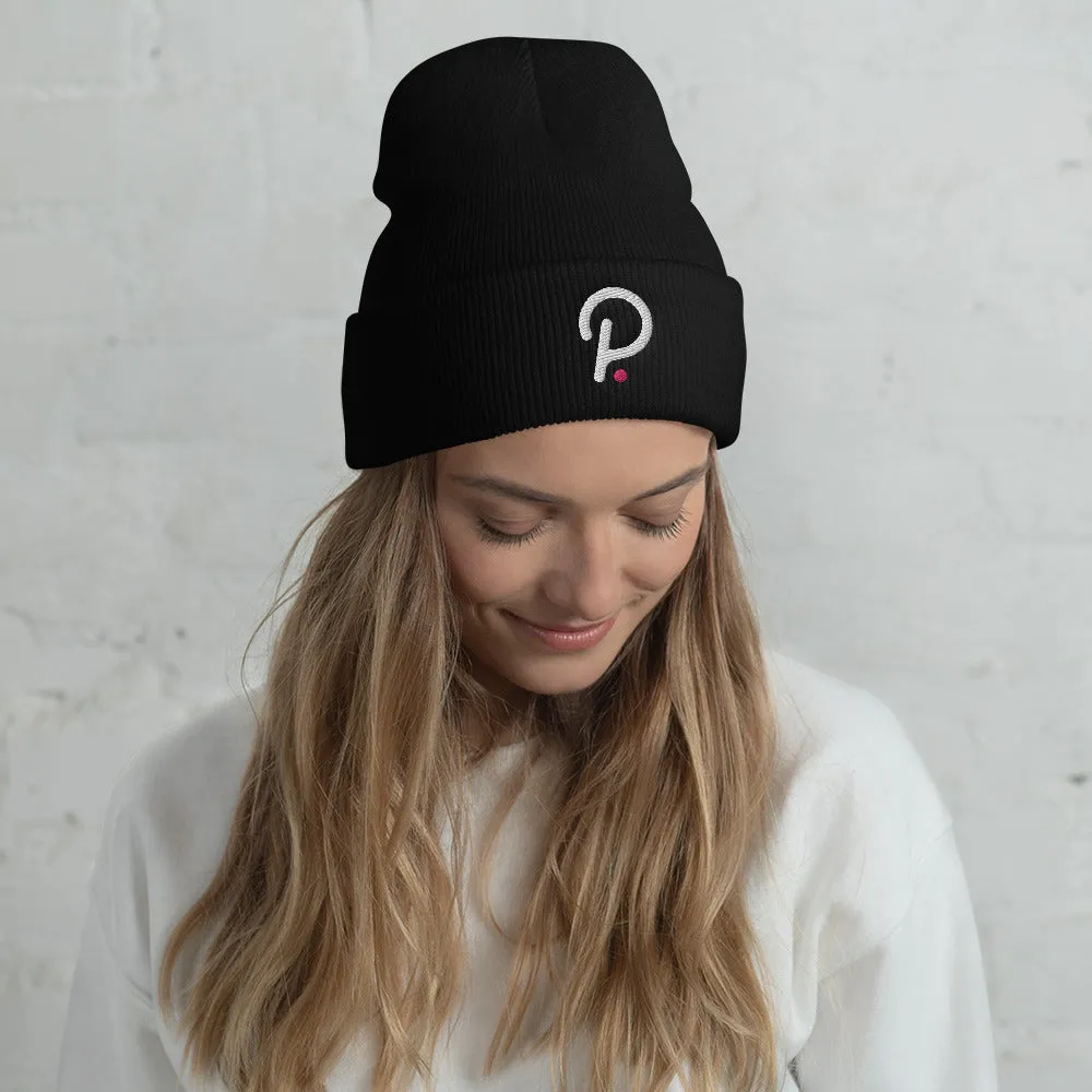Polkadot Cuffed Beanie