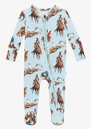 Posh Peanut Brody Zippered Footie