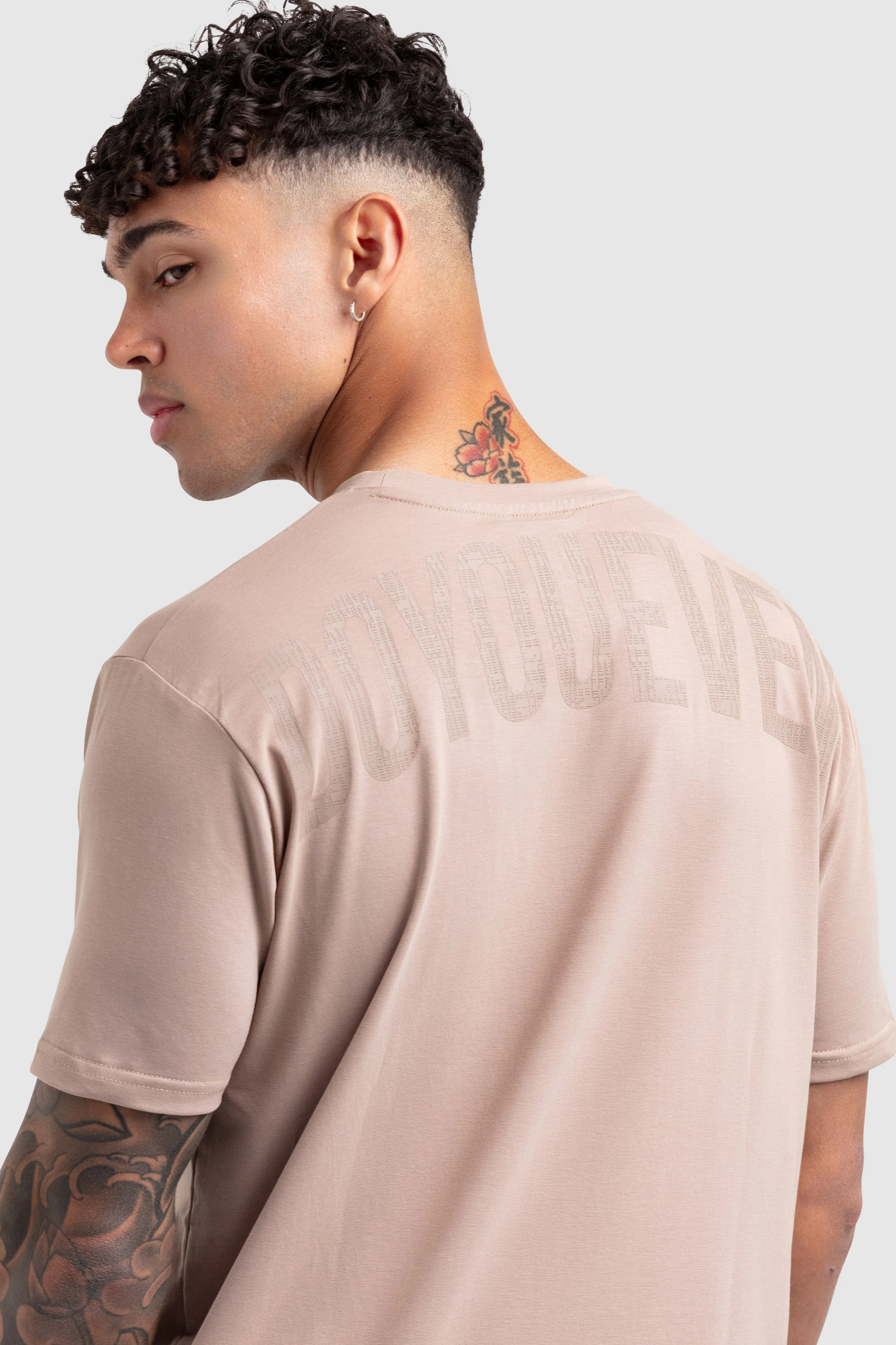 Power Regular Fit Tee V2 - Light Taupe