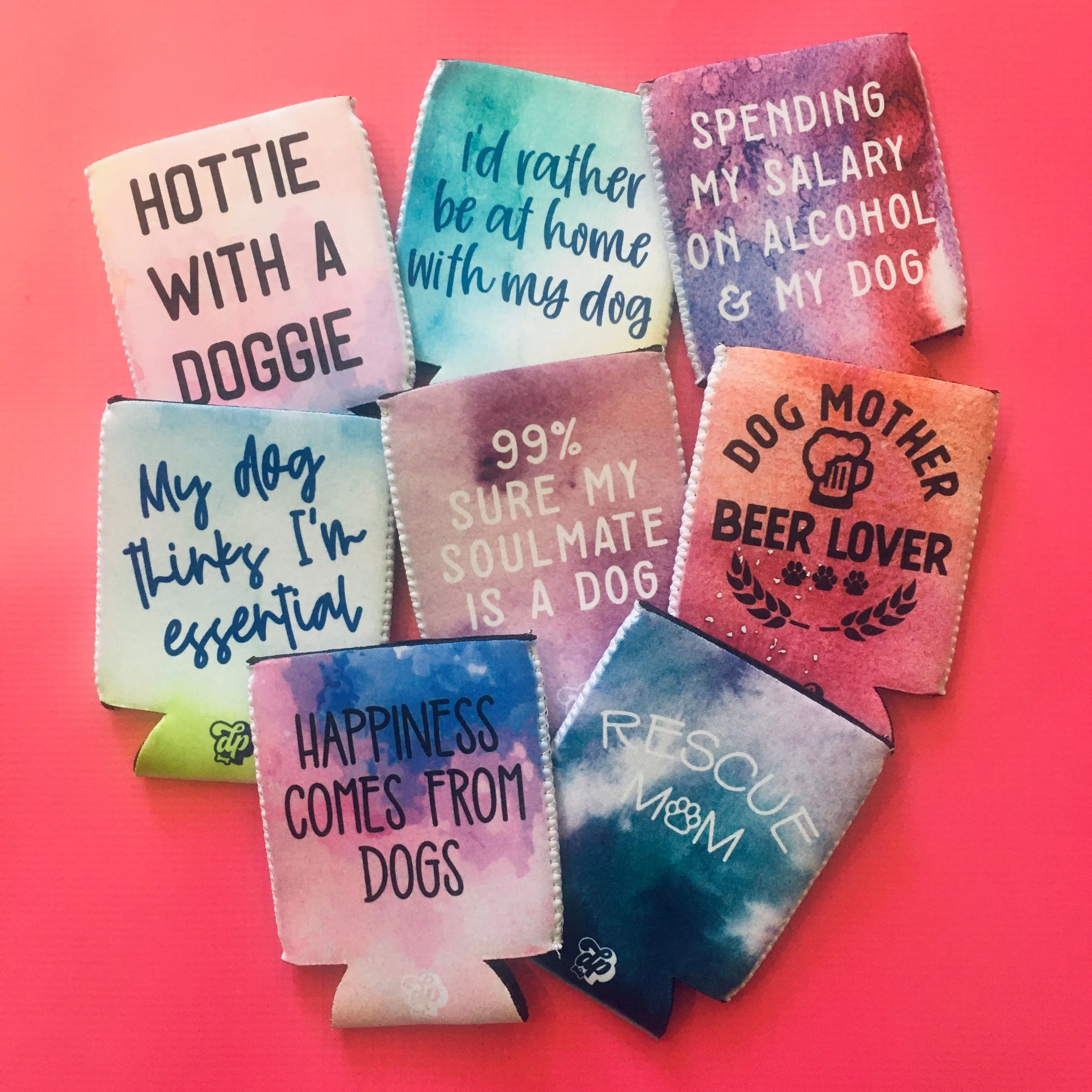 Proud American Dog Mom Can Cooler