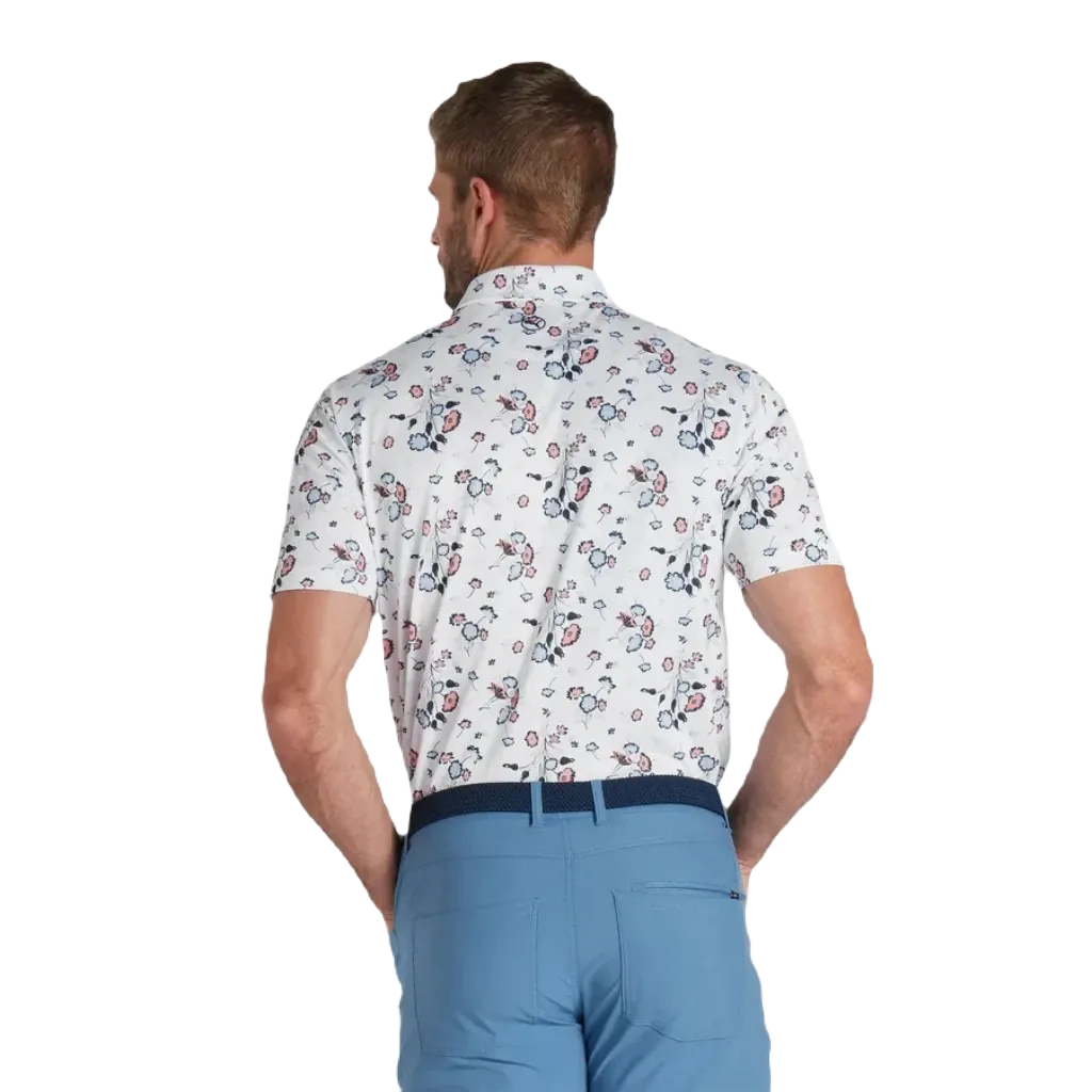 Puma Pique Heirloom Golf Polo - White