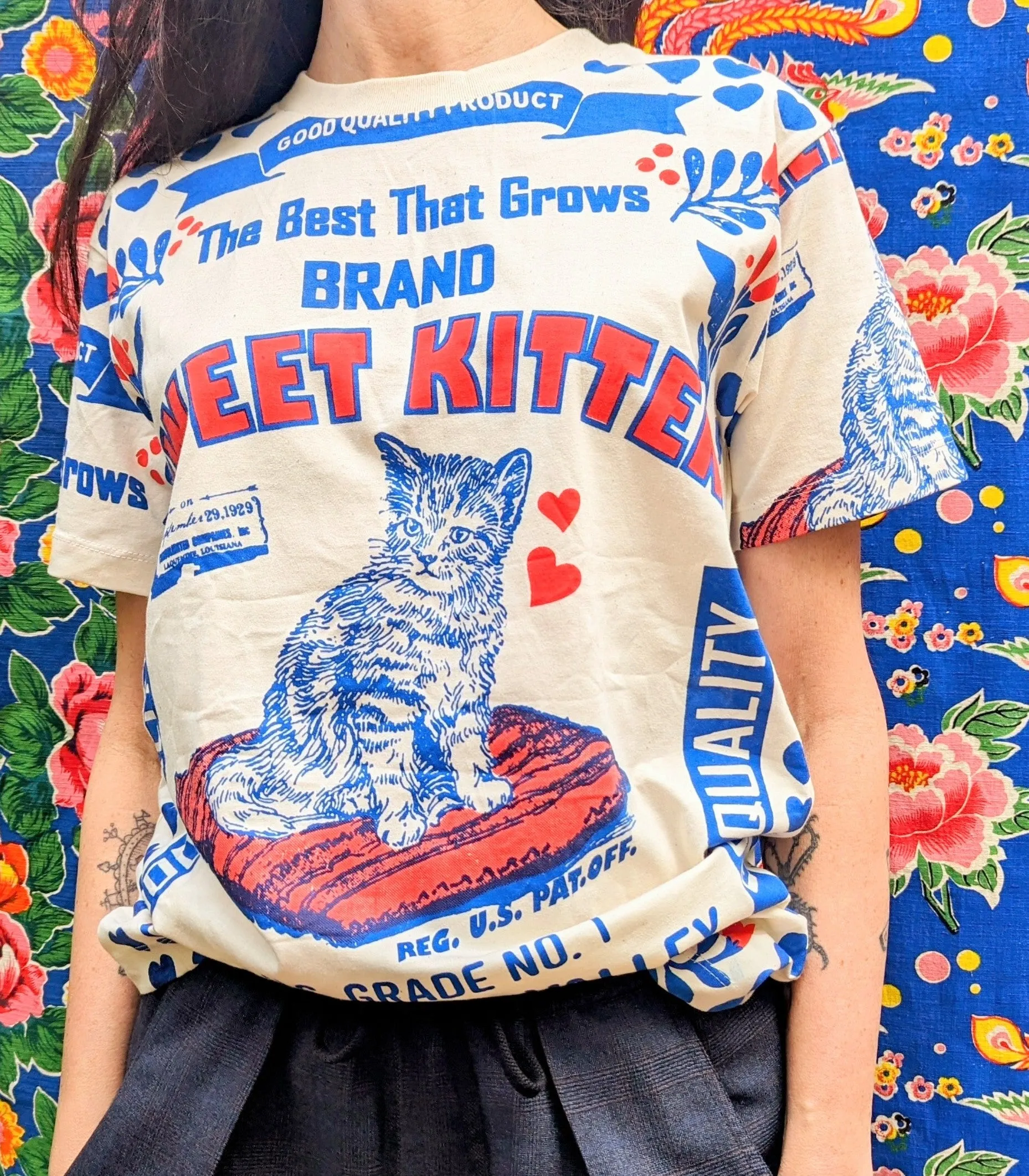 Punchy packaging t-shirts