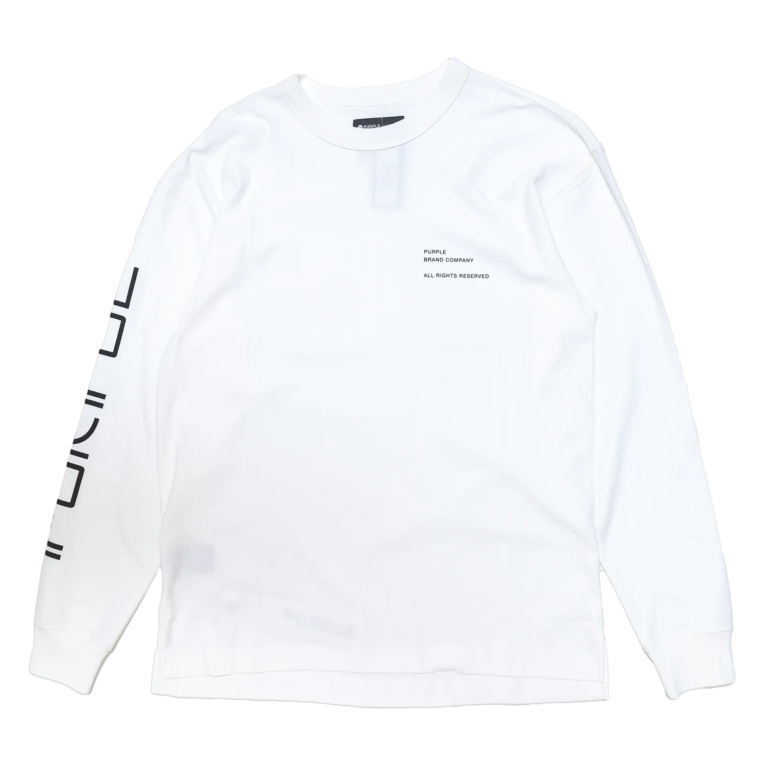 Purple Brand Textured Jersey LS 'Coconut Milk'