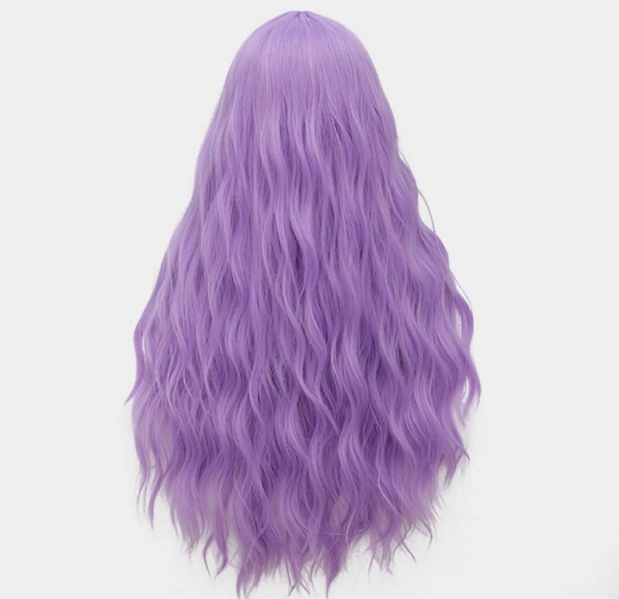 Purple Lavender Wavy 27" | Trendy Wigs | Synthetic Top Quality Heat Resistant Fiber | Human Hair Feel | Free Shipping Delivery in 3 to 5 Day