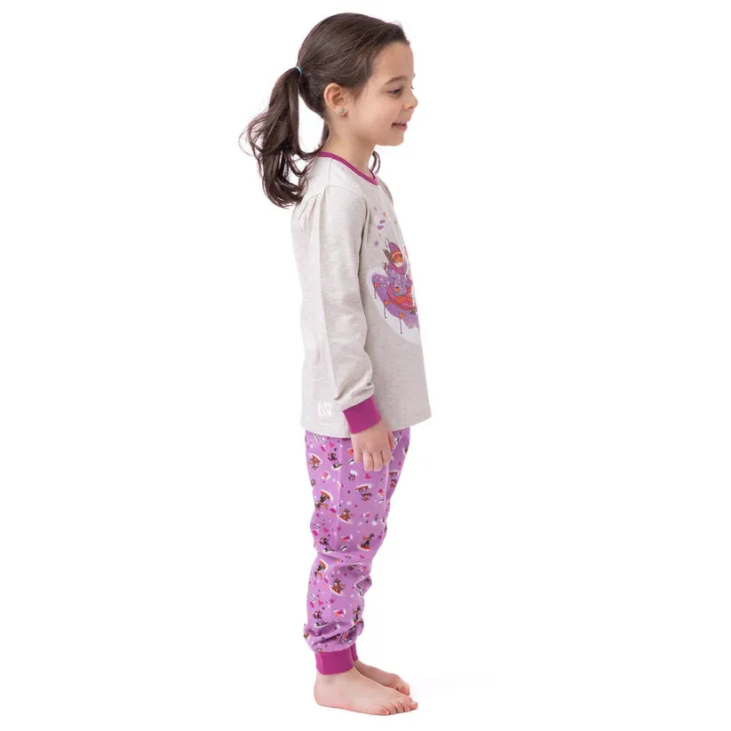 Pyjama Enfant Glissade Beige F24P50