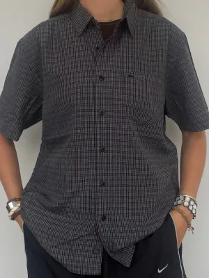 QUIKSILVER CHECK SHIRT MEDIUM