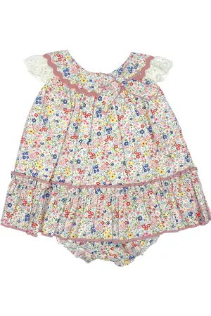 "Magdalena" Multicoloured Floral Dress