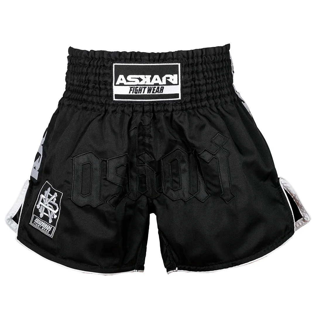 "MARLBORO" ASKARI MUAY THAI SHORTS