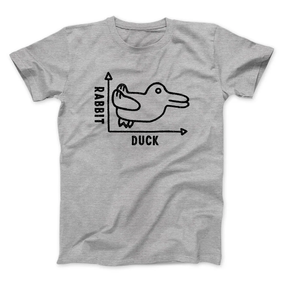 Rabbit Duck Graph Men/Unisex T-Shirt